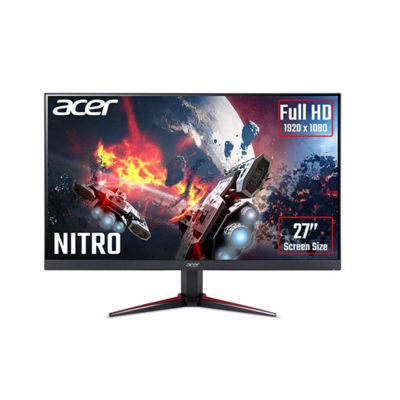 Acer Monitor 27″ SGA270 Sbmiipx 27 Inch Full HD Gaming Monitor IPS Panel HDR10, DP HDMI, Black/ Red – UM.HV0EE.S04
