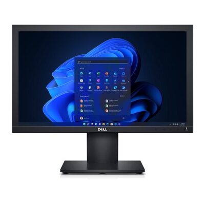 Dell E1920H Computer Monitor 18.5-Inch HD 1366×768, LED Backlight Technology, TN Panel Type, 5ms Response Time, VGA & Display Port – Black