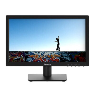 Lenovo D19-10 18.5-Inch Computer Monitor, Twisted Nematic Technology Panel, 60 Hz Refresh Rate, 5ms Response Time, HDMI & VGA Port – Black